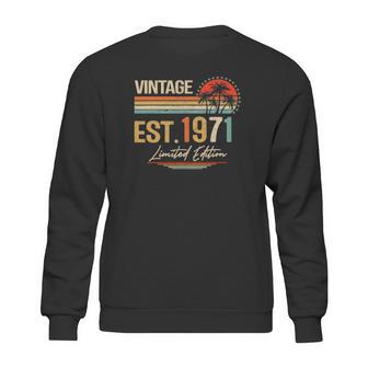 51 Years Old Gifts Vintage Est 1971 Limited Edition 51St Bd Sweatshirt | Favorety DE