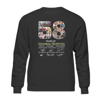 58 Years Of General Hospital 1963 2021 58 Seasons 14588 Episodes Signatures Sweatshirt | Favorety