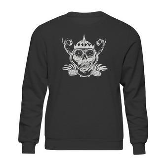 Adventure Time Skull Face Cartoon Network Sweatshirt | Favorety