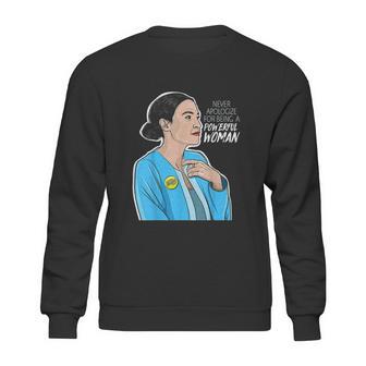 Alexandria Ocasio Cortez Powerful Woman Sweatshirt | Favorety DE