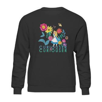 Alice In Wonderland Curiouser Curiouser Sweatshirt | Favorety CA