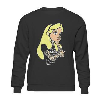 Alice In Wonderland Punk Tatto Sweatshirt | Favorety UK