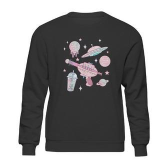 Alien Babe Pastel Goth Kawaii Sweatshirt | Favorety UK