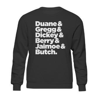 Allman Brothers White Sweatshirt | Favorety