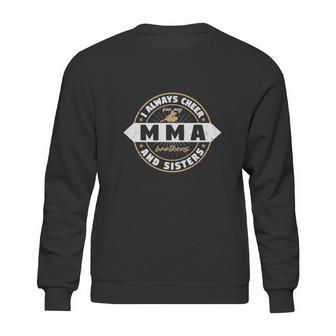 I Always Cheer For My Mma Sweatshirt | Favorety