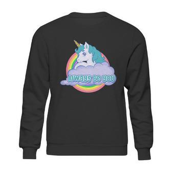 Always Be You Unicorn Dwayne Sweatshirt | Favorety AU