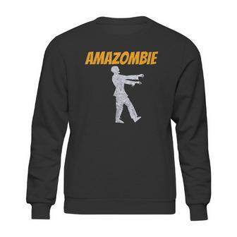 Amazombie Coworker Gift Associate Warehouse Zombie Sweatshirt | Favorety AU