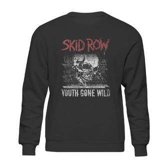 American Classics Skid Row Heavy Metal Band Graffiti Gone Wild Black Sweatshirt | Favorety DE