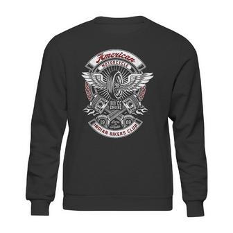 American Motorcycle Indian Bikers Club Motorcycle Biker Sweatshirt | Favorety CA