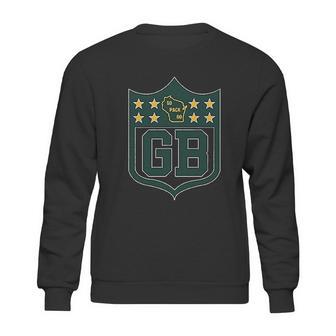 Americas Finest Apparel Green Bay Shield Sweatshirt | Favorety UK