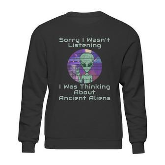 Ancient Aliens Theorists Astronaut Ufo Conspiracy Theory Sweatshirt | Favorety AU