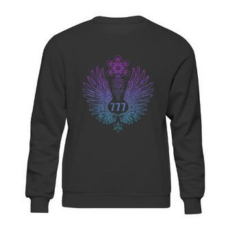 Angel Number 777 Sacred Geometry Healing Sweatshirt | Favorety CA