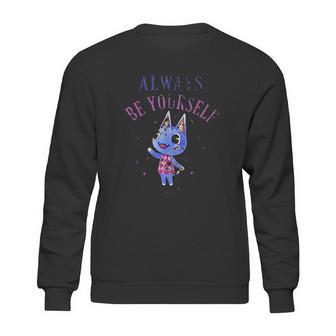 Animal Crossing Always Be Yourself Sparkle Graphic Sweatshirt | Favorety CA