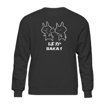 Anime Japanese Baka Rabbit Slap Manga Tee Gift Funny Sweatshirt | Favorety