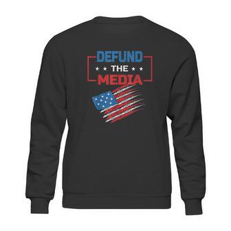 Anti Fake News Defund The Media Sweatshirt | Favorety AU