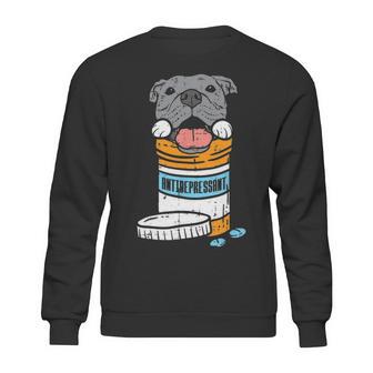 Antidepressant Pitbull Sweatshirt | Favorety AU