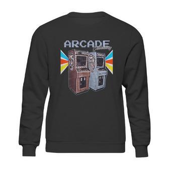 Arcade Cabinet Machine 1970 1980 1990 Video Game Collection Sweatshirt | Favorety AU