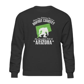 Arizona State Bigfoot Sasquatch Yeti Hunter Gift Sweatshirt | Favorety UK