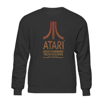 Atari Entertainment Technologies Distressed T- Sweatshirt | Favorety