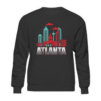 Atlanta Funny Atlanta Georgia Skyline Souvenir Sweatshirt | Favorety UK