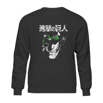 Attack On Titan Eren Jaeger Glow Sweatshirt | Favorety AU