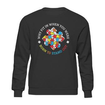 Autism Awareness Month Puzzle Aspergers Autistic Pride Gift Sweatshirt | Favorety UK