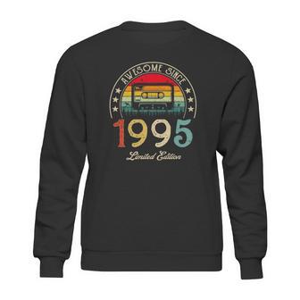 Awesome Since 1995 Vintage 1995 27Th Birthday 27 Years Old Sweatshirt | Favorety DE