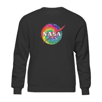 Awesome Tie Dye Nasa Logo Sweatshirt | Favorety