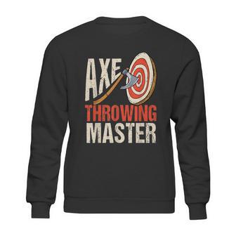 Axe Throwing Master Hatchet Thrower Target Sweatshirt | Favorety AU