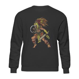 Aztec Jaguar Warrior Native Mexican Mythology Sweatshirt | Favorety UK