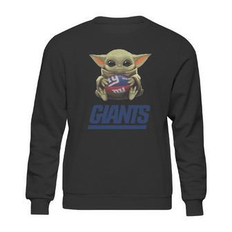 Baby Yoda Hug Giants Sweatshirt | Favorety UK