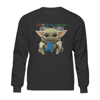 Baby Yoda It’S Ok To Be Different Sweatshirt | Favorety CA