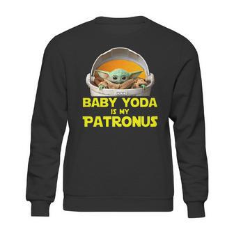 Baby Yoda The Mandalorian Is My Patronus Shirt Sweatshirt | Favorety AU