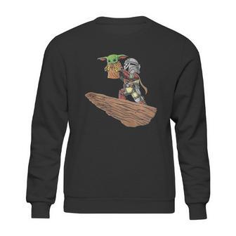 Baby Yoda Pride Rock The Mandalorian Lion King Sweatshirt | Favorety AU