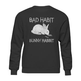 Bad Habit Bunny Rabbit Cocaine Sweatshirt | Favorety CA