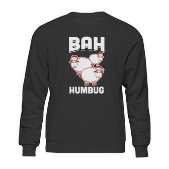 Bah Humbug Sheep Santa Hat T-Shirt Sweatshirt | Favorety UK