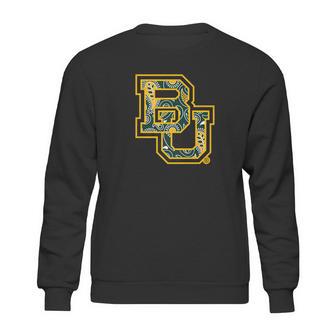 Baylor Bears Paisley Pattern Logo Apparel Sweatshirt | Favorety UK