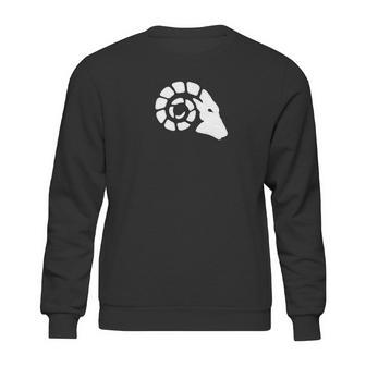 Bellwether Bighorn Sheep White Logo Sweatshirt | Favorety AU