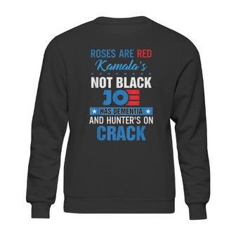 Biden Roses Are Red Kamala Not Black Joe Sweatshirt | Favorety AU