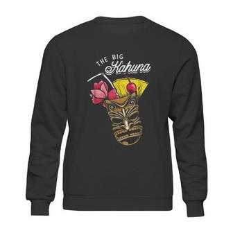 The Big Kahuna Tiki Drink Hawaii Luau Vacation Sweatshirt | Favorety DE