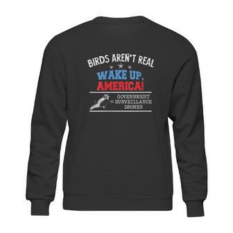 Birds Are Not Real Wake Up America Sweatshirt | Favorety CA