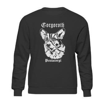 Black Metal Corgi Corgoroth Gorgoroth Sweatshirt | Favorety DE