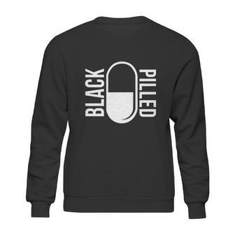 Blackpilledcom White Logo Sweatshirt | Favorety UK