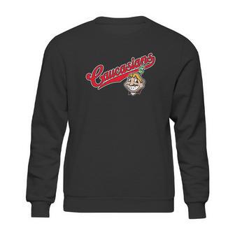 Bomani Jones Wore A Cleveland Caucasians Sweatshirt | Favorety