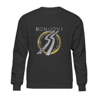 Bon Jovi Slippery When Wet World Tour Sweatshirt | Favorety AU