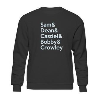 Brand88 - Supernatural Cast Adults Printed Sweatshirt | Favorety UK