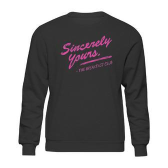 Breakfast Club Sincerely Yours Painted Sweatshirt | Favorety