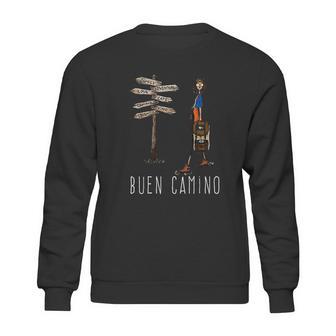 Buen Camino De Santiago Pilgrim Hiking Way Of St James Sweatshirt | Favorety