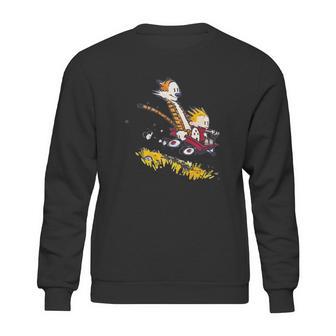 Calvin And Hobbes Racing Sweatshirt | Favorety AU