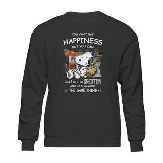 You Can’T Buy Happiness But You Can Listen To Led Zeppelin Snoopy Shirt Sweatshirt | Favorety UK